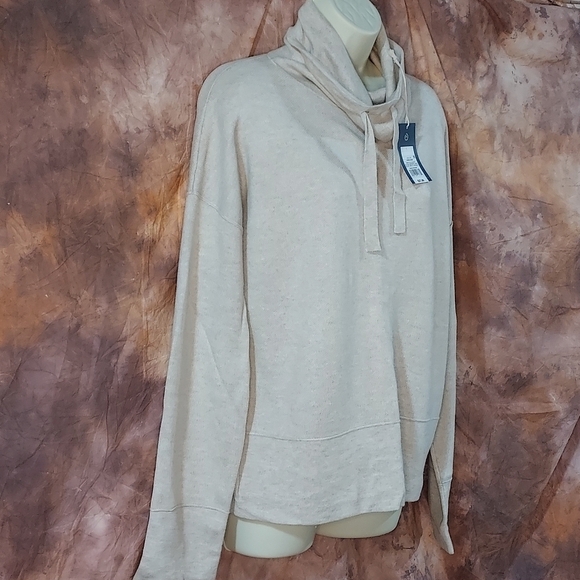Universal Thread Target NWT sweater turtleneck long sleeve oatmeal (tan beige) L - Picture 4 of 13